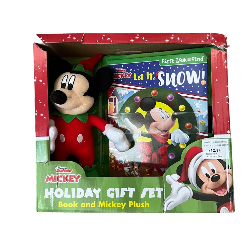 NIB Disney Jr. Mickey Christmas Book Set